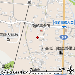 茨城県常陸太田市磯部町591周辺の地図