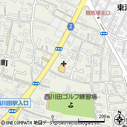 栃木県宇都宮市西川田町1165周辺の地図