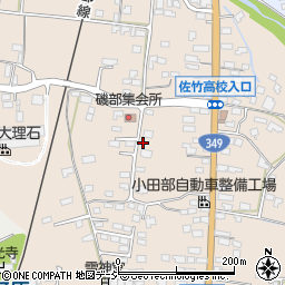 茨城県常陸太田市磯部町577周辺の地図