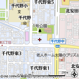 株式会社宮崎クリーニング社　千代野店周辺の地図