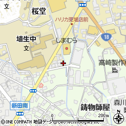 長野県千曲市桜堂211周辺の地図