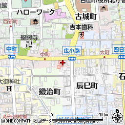 株式会社犀与亭　精肉部周辺の地図