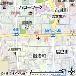 村松如矢商店周辺の地図