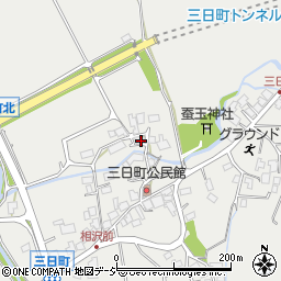 長野県大町市大町三日町414周辺の地図
