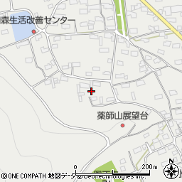 長野県千曲市森1271-3周辺の地図