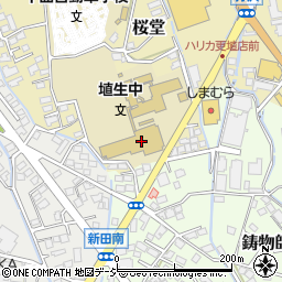 長野県千曲市桜堂100周辺の地図