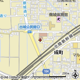 石川県白山市成町402周辺の地図