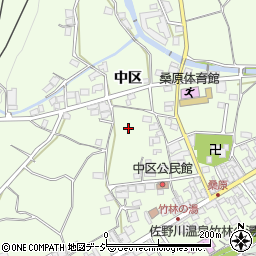 長野県千曲市桑原中区1323周辺の地図