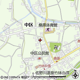 長野県千曲市桑原中区1342-1周辺の地図