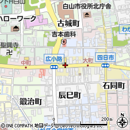 〒924-0873 石川県白山市八日市町の地図