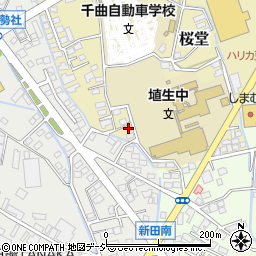長野県千曲市桜堂4周辺の地図