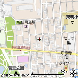 北陸通運株式会社　松任営業所周辺の地図