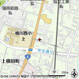 ファミーユ上横田Ｃ周辺の地図