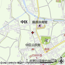 長野県千曲市桑原中区1342-3周辺の地図