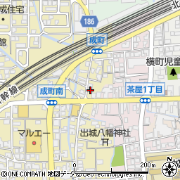 石川県白山市成町56周辺の地図