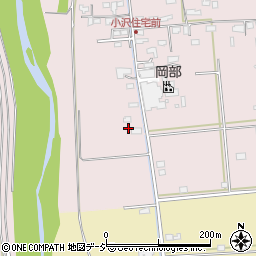 茨城県常陸太田市小沢町2233周辺の地図