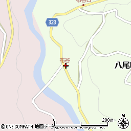 富山県富山市八尾町東布谷19周辺の地図