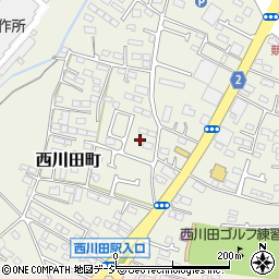 栃木県宇都宮市西川田町737周辺の地図