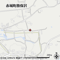 群馬県渋川市赤城町勝保沢258周辺の地図