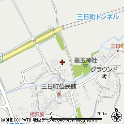 長野県大町市大町三日町409周辺の地図