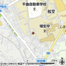 長野県千曲市桜堂96周辺の地図