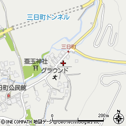 長野県大町市大町三日町8204-1周辺の地図