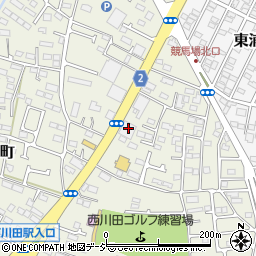 栃木県宇都宮市西川田町1164周辺の地図