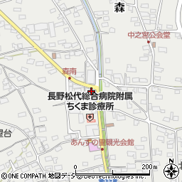 長野県千曲市森1344周辺の地図