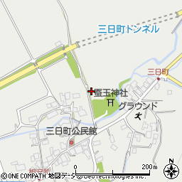 長野県大町市大町（三日町）周辺の地図