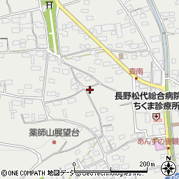 長野県千曲市森1367周辺の地図