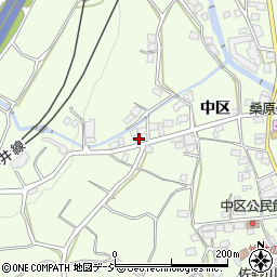 長野県千曲市桑原中区1277周辺の地図