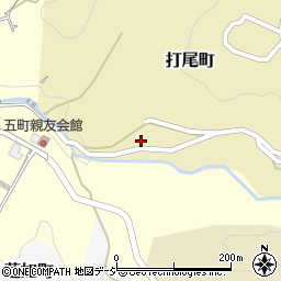 石川県金沢市打尾町ヲ周辺の地図