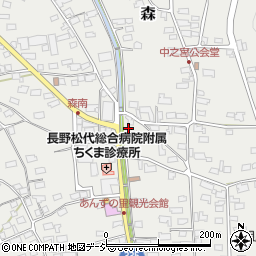 長野県千曲市森2404周辺の地図