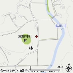 栃木県芳賀郡茂木町林825周辺の地図