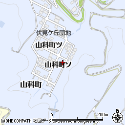 石川県金沢市山科町ソ周辺の地図