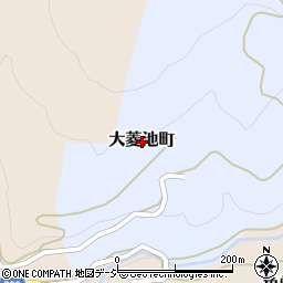 石川県金沢市大菱池町周辺の地図