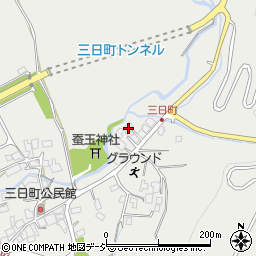 長野県大町市大町三日町8204-13周辺の地図