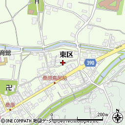 長野県千曲市桑原1380-11周辺の地図