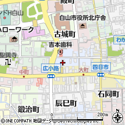 北陸信用金庫松任支店周辺の地図