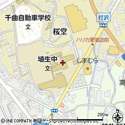 市立埴生中学校周辺の地図