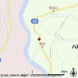 富山県富山市八尾町東布谷419周辺の地図