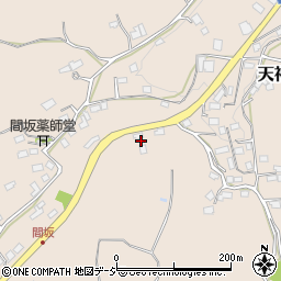 茨城県常陸太田市天神林町2068-2周辺の地図