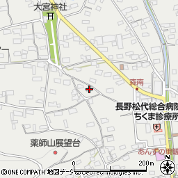 長野県千曲市森1364周辺の地図