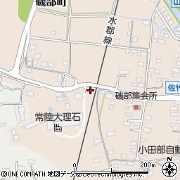 茨城県常陸太田市磯部町478周辺の地図