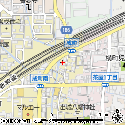 石川県白山市成町91周辺の地図