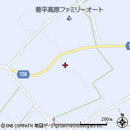 長野県上田市菅平高原1223-3816周辺の地図