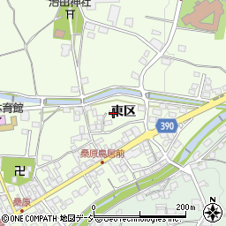 長野県千曲市桑原1380-1周辺の地図