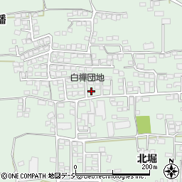 竹花工房周辺の地図