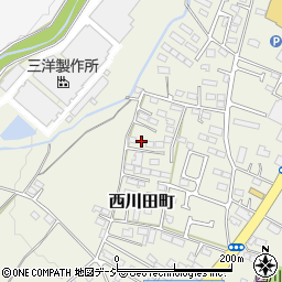 栃木県宇都宮市西川田町727周辺の地図