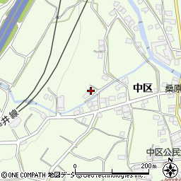 長野県千曲市桑原中区335周辺の地図